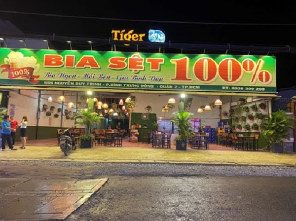 đặt tên gian hàng ẩm thực