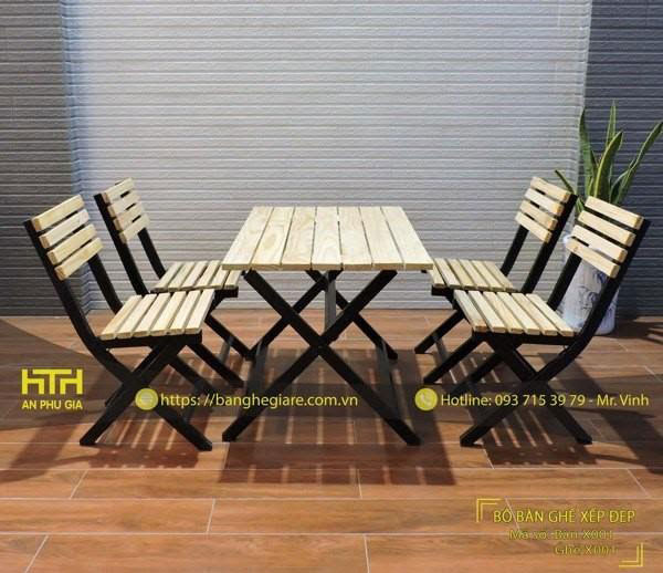 bàn ghế gỗ nhỏ giá rẻ