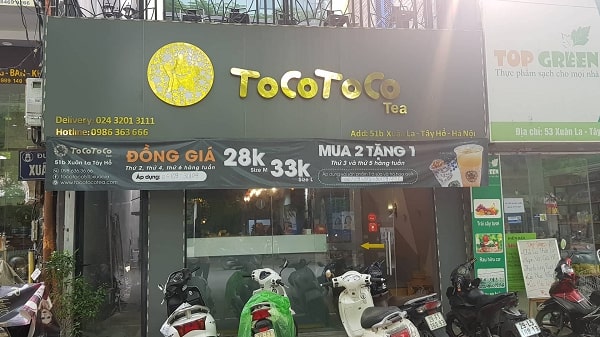 đặt tên quán trà sữa hay