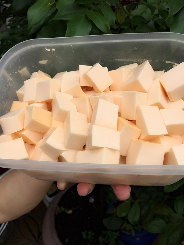 cách làm thạch phô mai tươi
