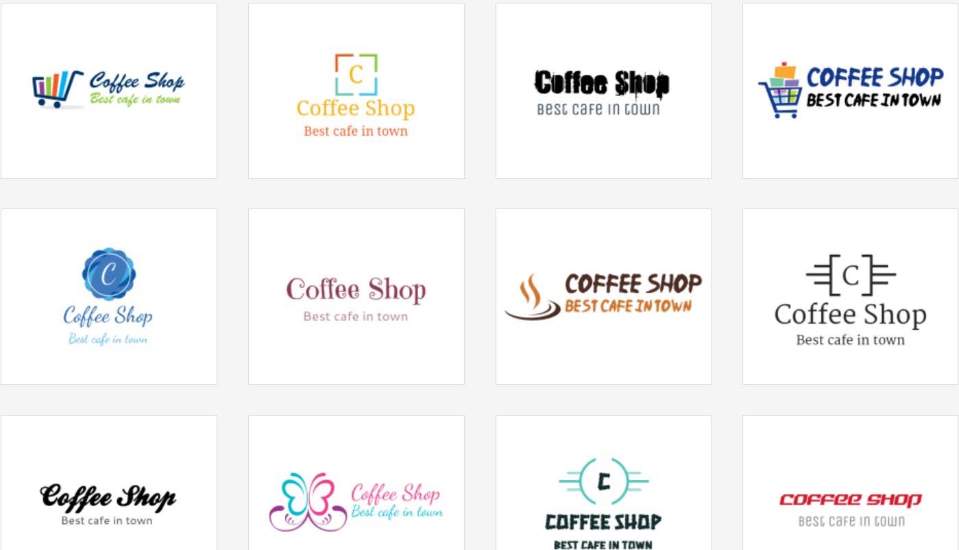 logo quan ca phe dep