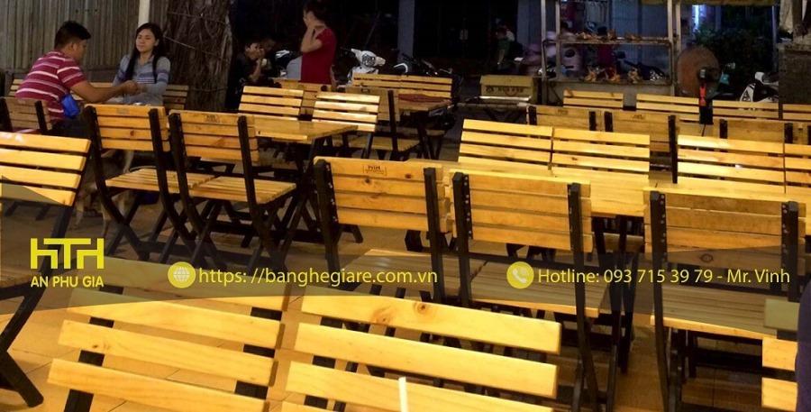 Bàn ghế xếp X001 giá rẻ