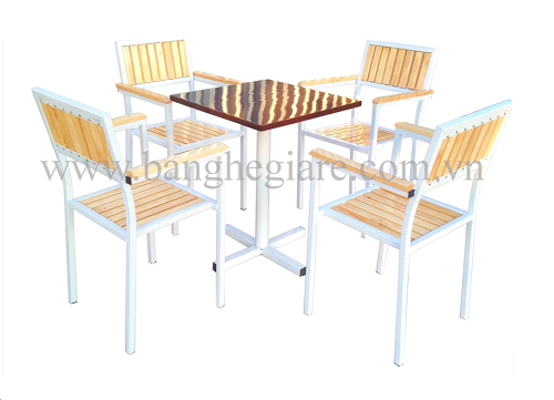 Bàn ghế café CF001T