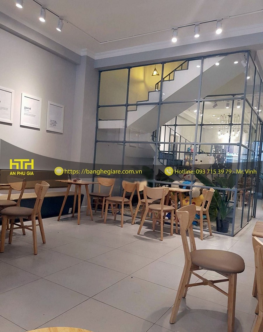 ghế gỗ cf005x tự nhiên