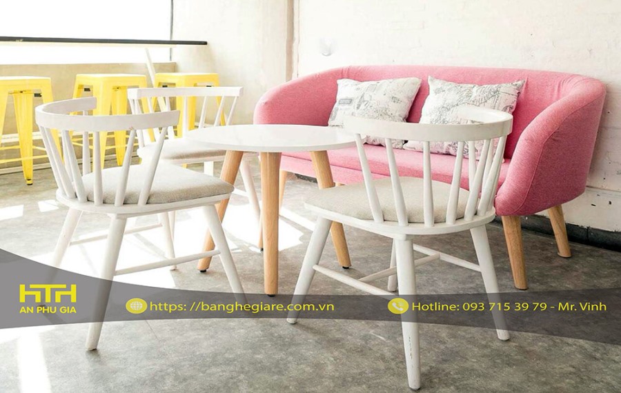ghế gỗ cafe cf004u rẻ đẹp