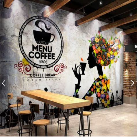 tranh ve tuong quan cafe