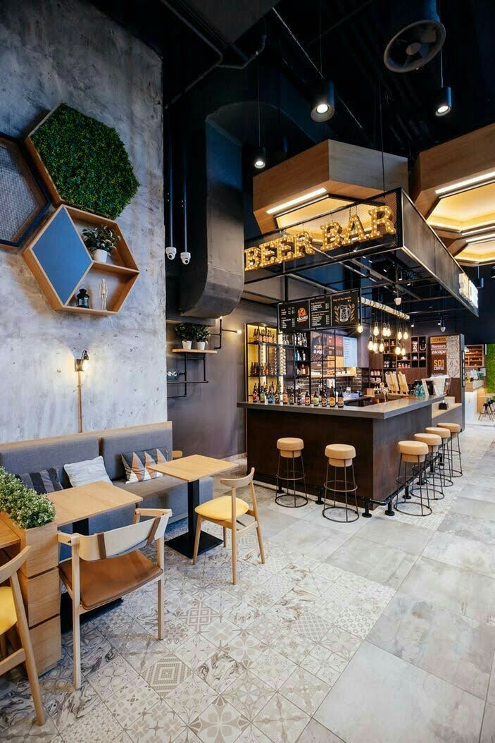 đồ trang trí quán cafe vintage