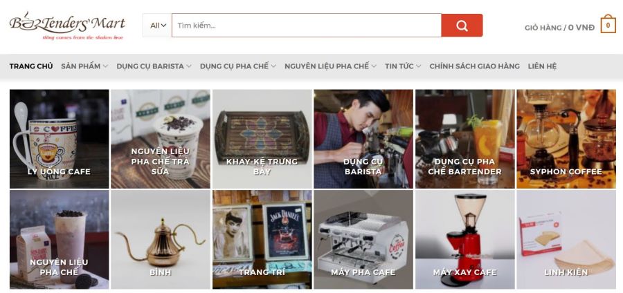 dụng cụ bartender mart