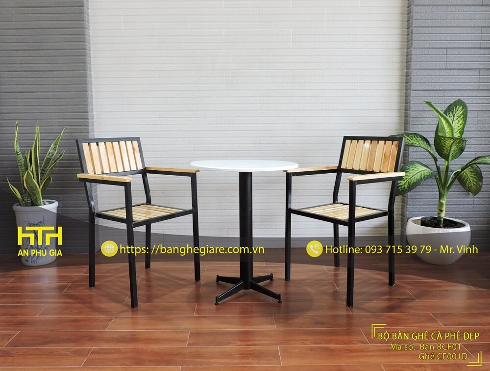 Bàn ghế cafe chất lượng cao