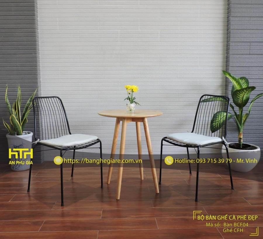 Ghế cafe chất lượng tuyệt vời