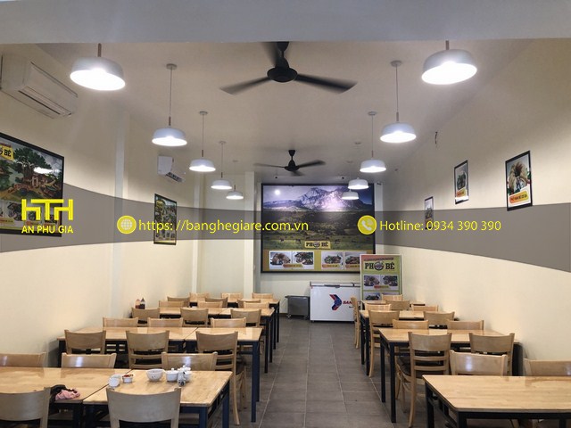 Bàn ghế nhà hàng hiện đại