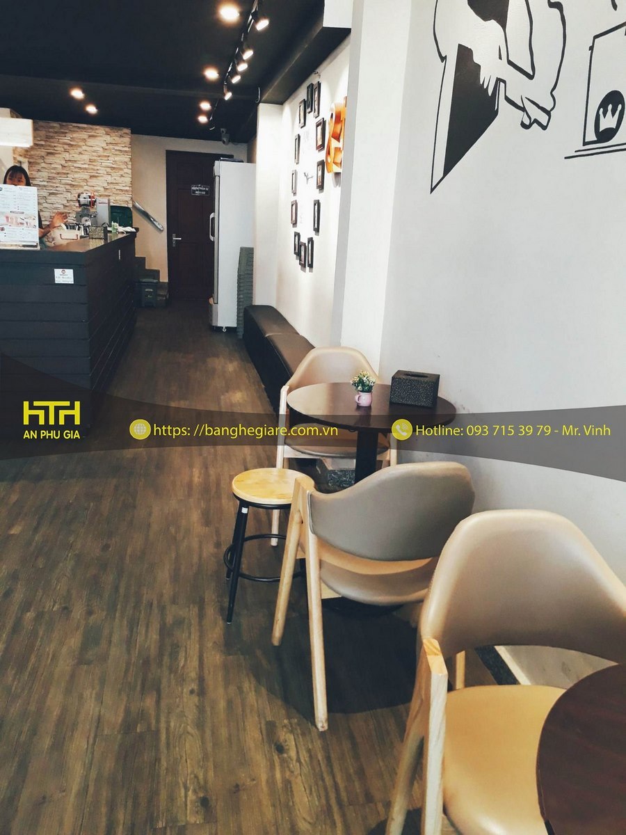 Ghế gỗ cafe CFA giá rẻ