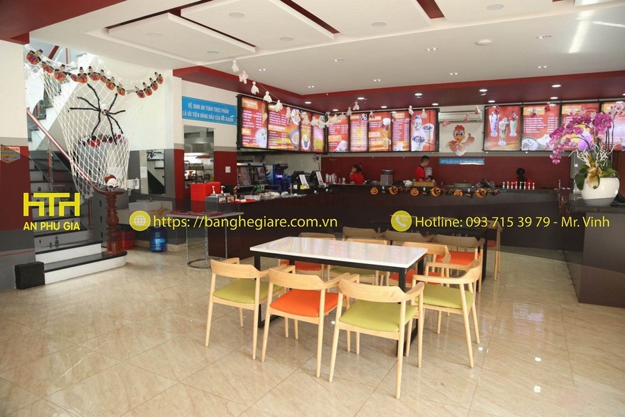 Ghế gỗ cafe hiro giá rẻ