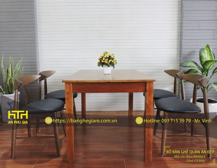 Ghế gỗ cafe lạ mắt