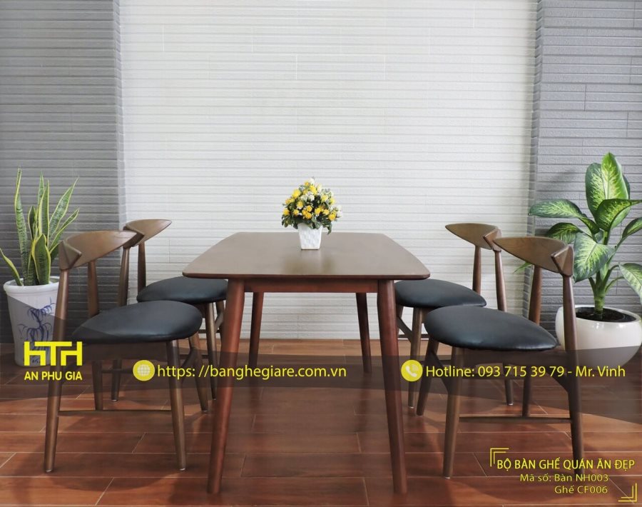 Ghế gỗ cafe đẹp tinh tế