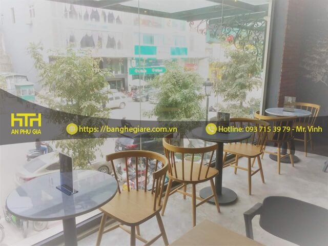 ghế gỗ cafe CF004U mới lạ