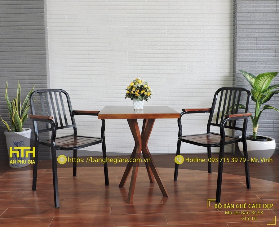 Ghế cafe sân vườn độ bền cao