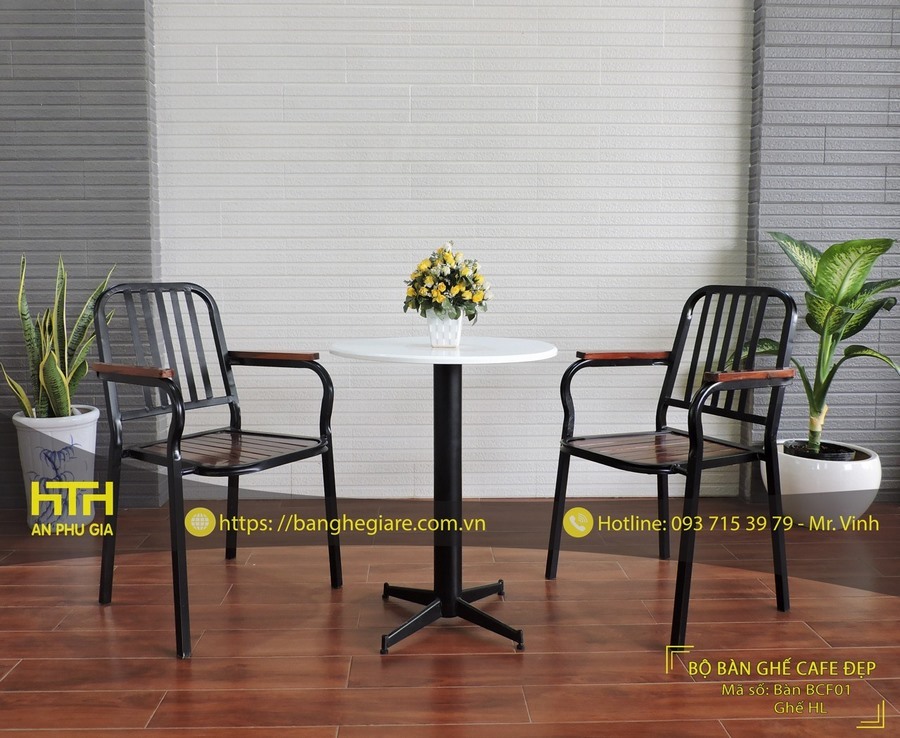 Ghế cafe sân vườn chất lượng tuyệt vời