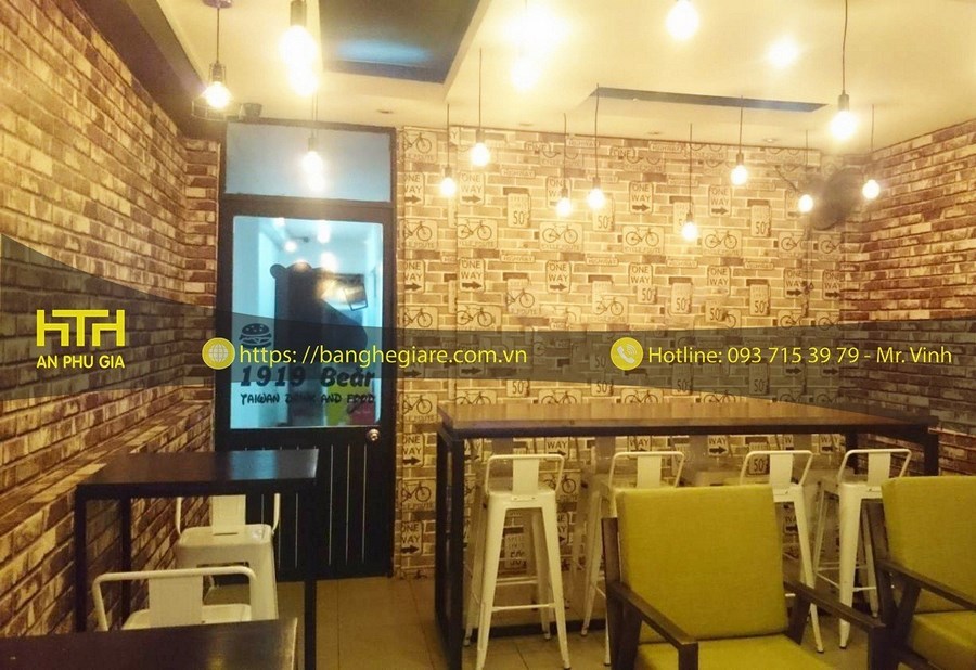 Nhấn để xem mẫu bàn ghế trà sữa thu hút