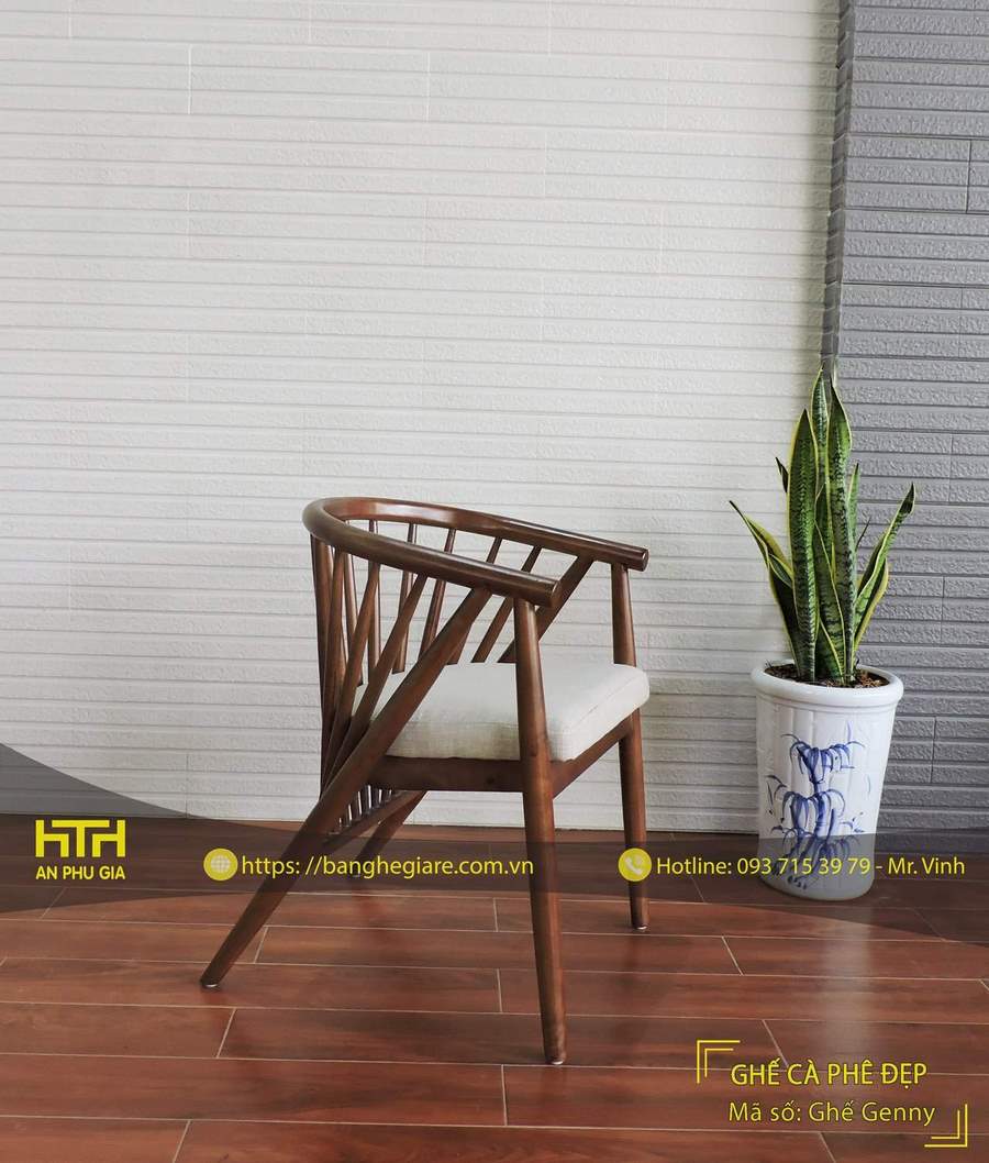 Ghế gỗ cafe cao cấp