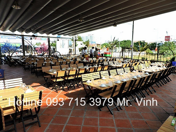 bàn ghế ăn phong cách đồng quê