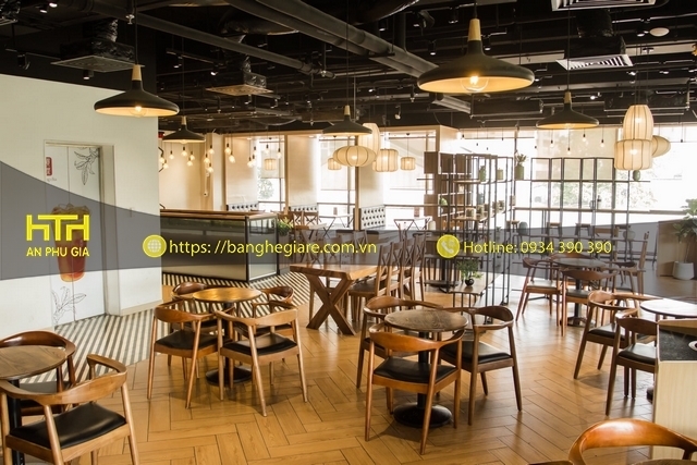 ghế gỗ cafe kennedy bền đẹp