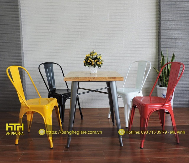 Ghế cafe Tolix chất lượng cao