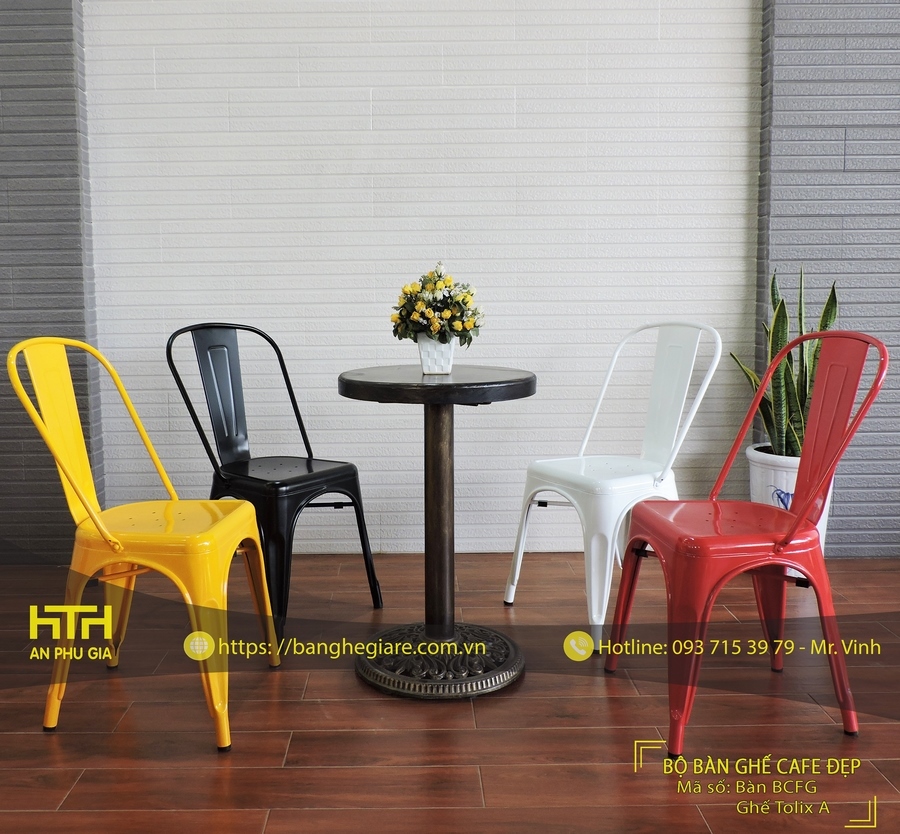 Ghế cafe Tolix A cao cấp