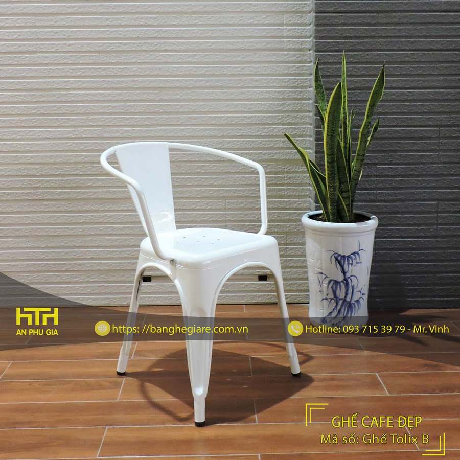Ghế cafe Tolix tinh tế