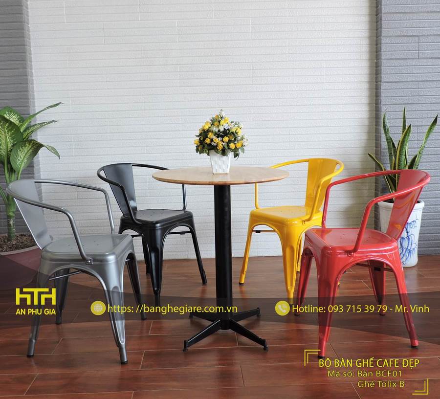 Ghế cafe Tolix B thu hút