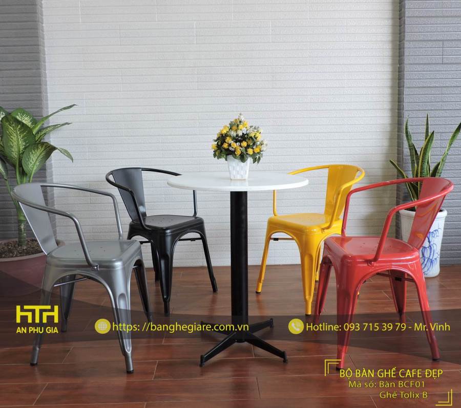 Ghế cafe Tolix B thời thượng