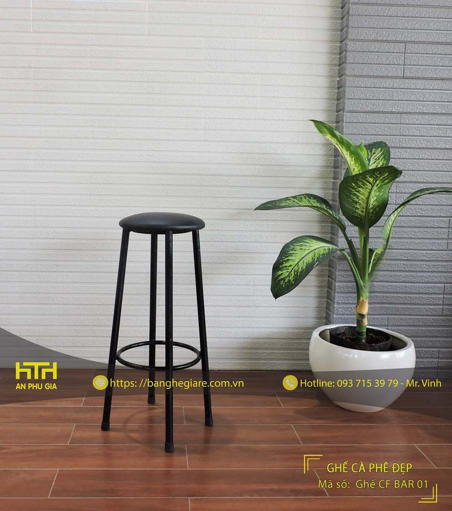 Ghế bar cafe thiết kế đẹp