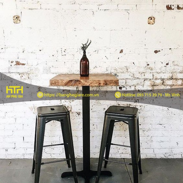 Ghế bar cafe Tolix sang trọng