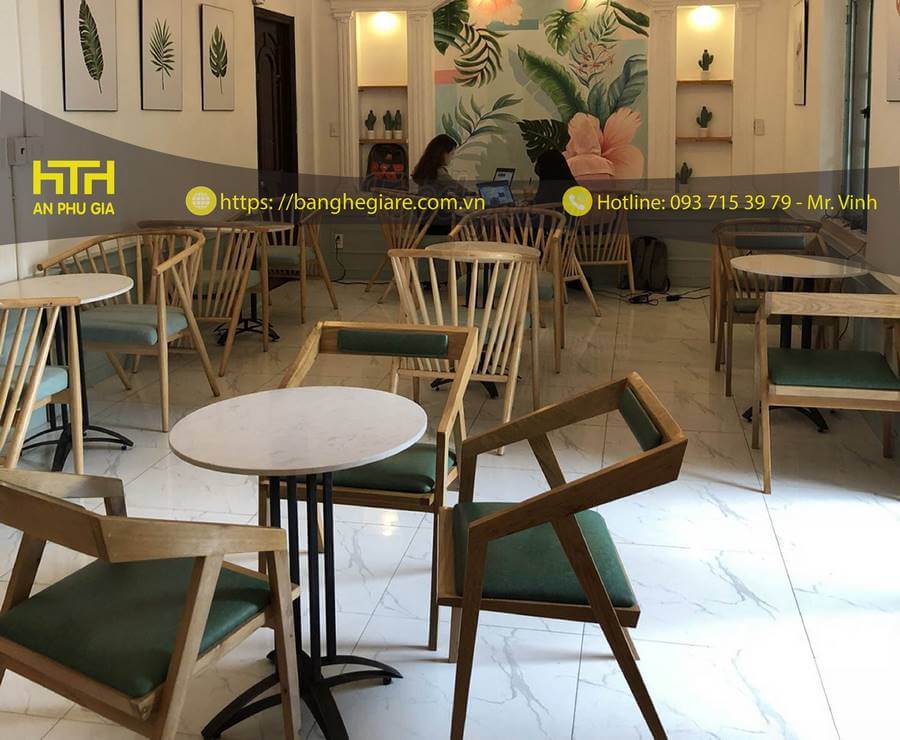 Mẫu ghế cao cấp, ấn tượng cho quán mang phong cách hiện đại