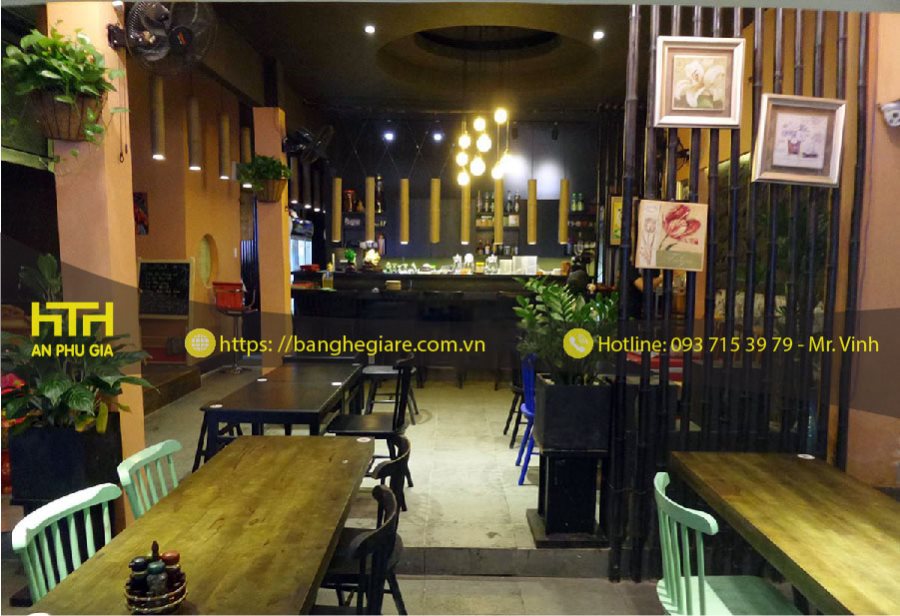 Bộ bàn ghế nhà hàng đẹp