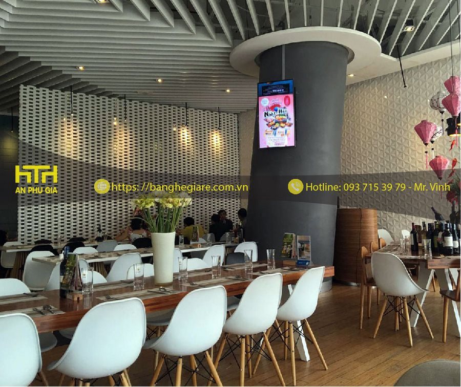 Ảnh hưởng của màu sắc trong việc lựa chọn bộ bàn ghế ăn nhà hàng