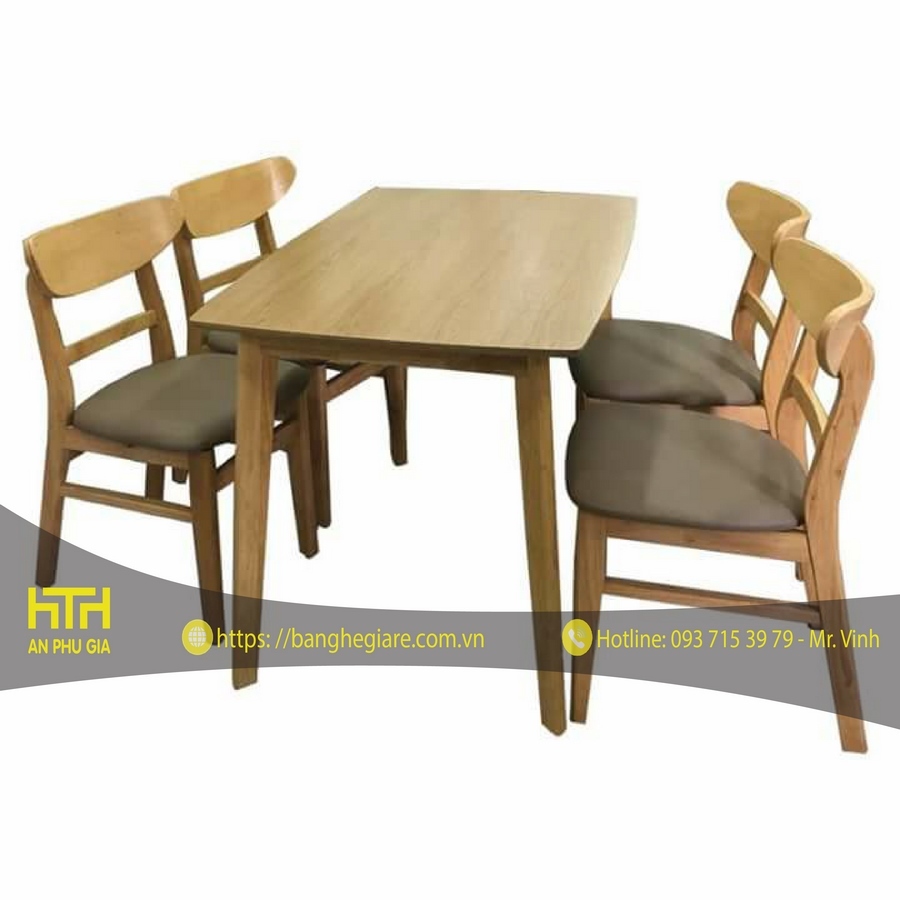 Lựa chọn bàn ghế gỗ dành cho nhà hàng như thế nào là hiệu quả và kinh tế?