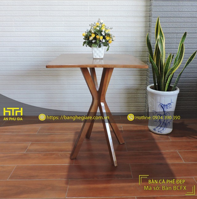 Bàn cafe BCFX kiểu dáng hiện đại