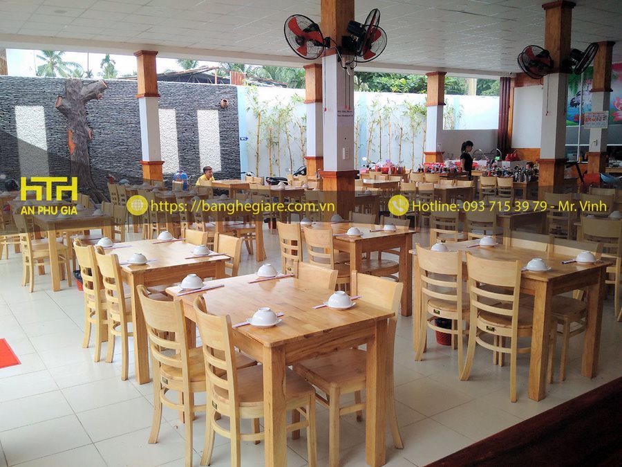 3  sai lầm hay mắc phải khi chọn mua các mẫu bàn ghế nhà hàng giá rẻ