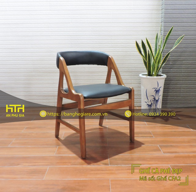 Ghế gỗ cafe CFA2 độ bền cao