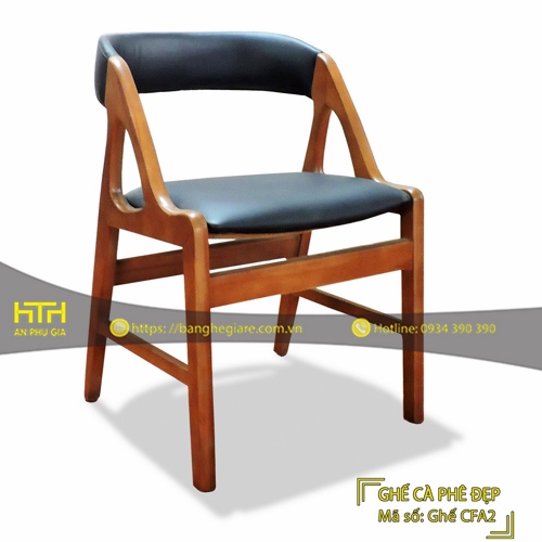 GHẾ GỖ CAFE CFA2 GIÁ RẺ - MÃ SỐ: CFA2