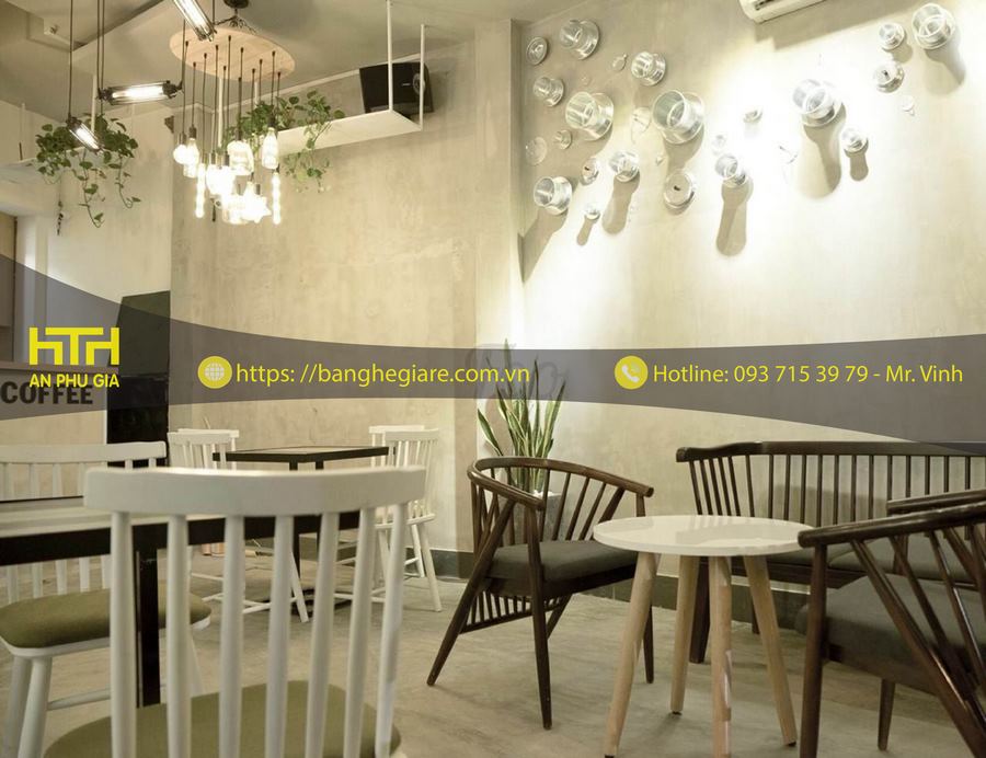 ghế cafe gỗ giá rẻ