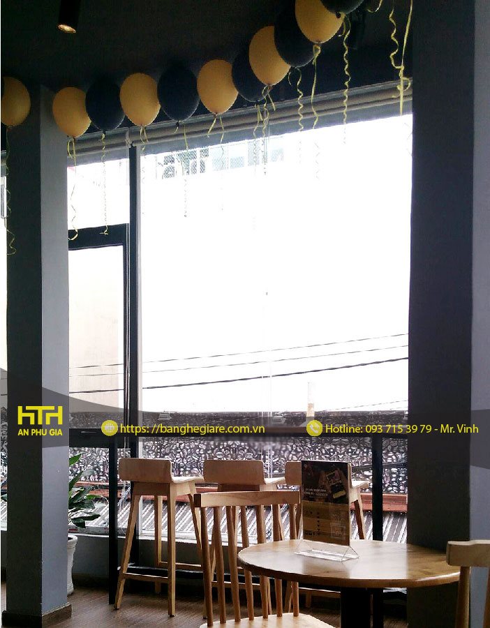 bàn ghế cho quán trà sữa bar03 ấn tượng