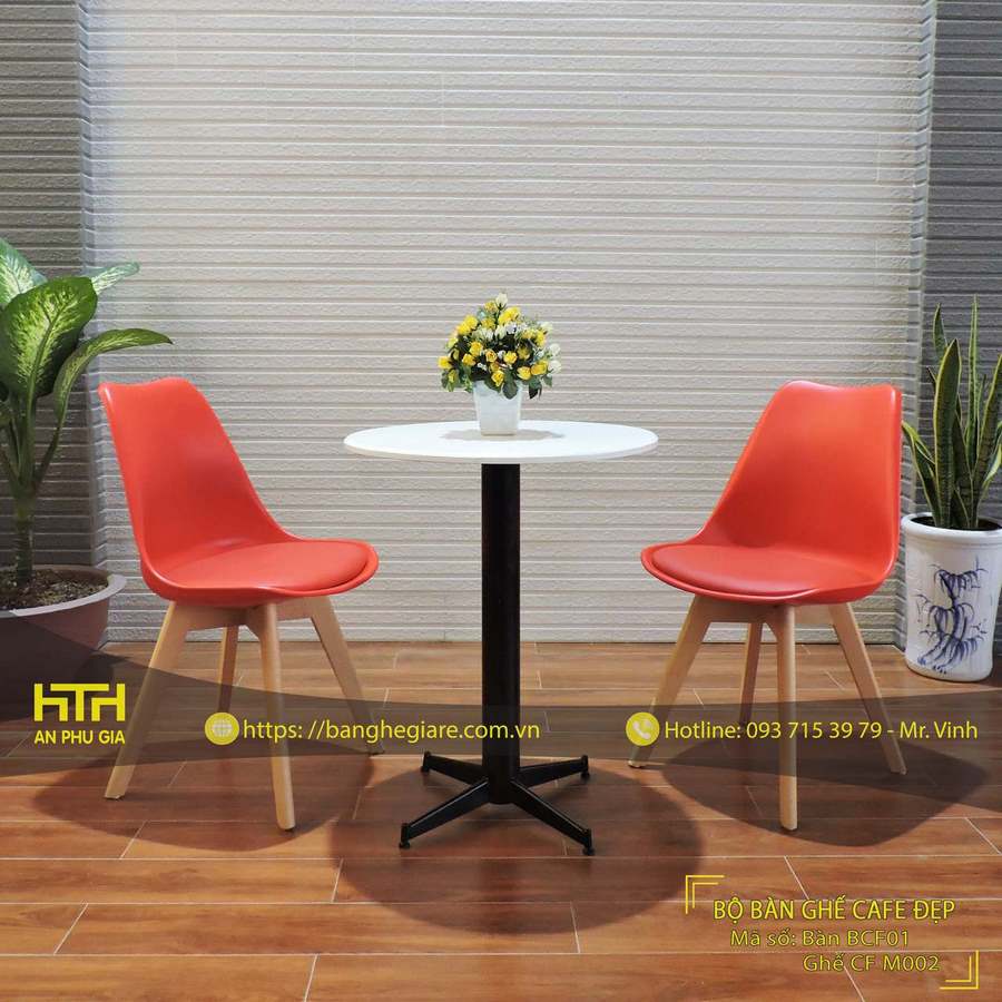 Ghế gỗ cafe Eames thời thượng