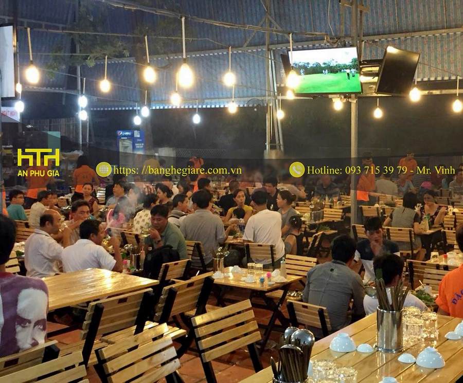 Bàn ghế xếp bằng gỗ rẻ đẹp