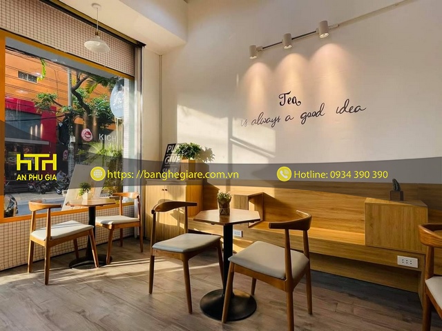 Ghế gỗ cafe DT giá rẻ