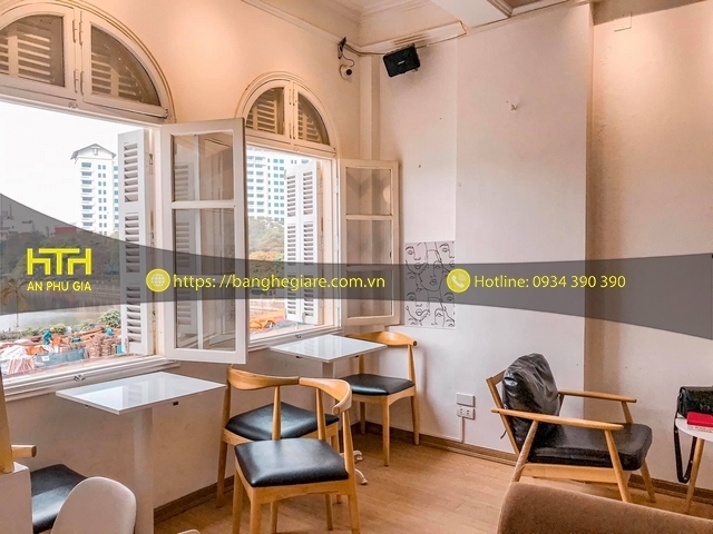 Ghế gỗ cafe DT tinh tế