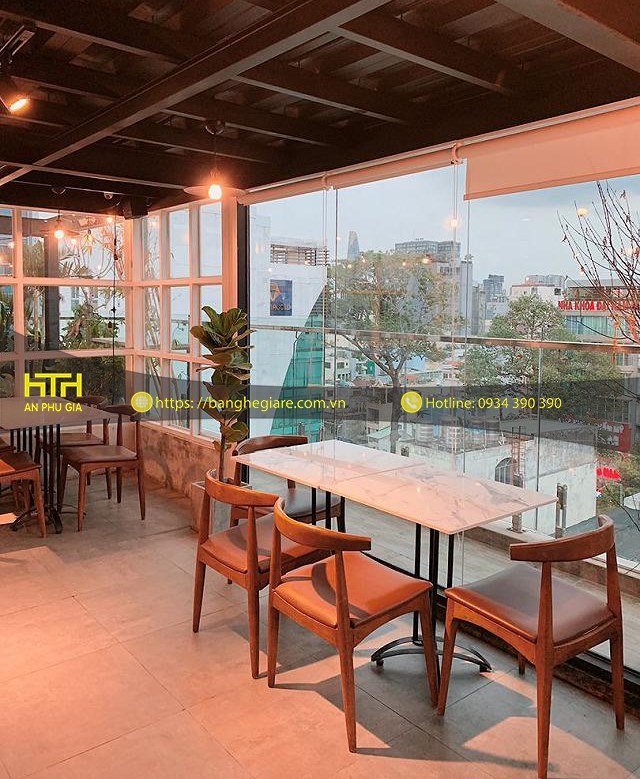 Ghế gỗ cafe DT tinh tế, giá rẻ