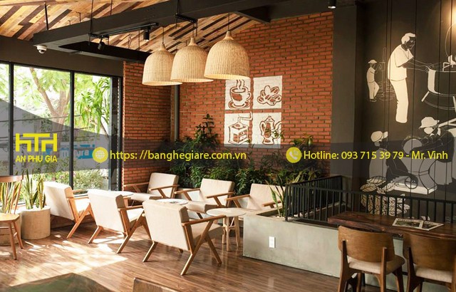Bàn ghế sofa dành cho quán cafe đẹp