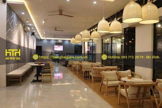 Bàn ghế sofa cafe bền đẹp